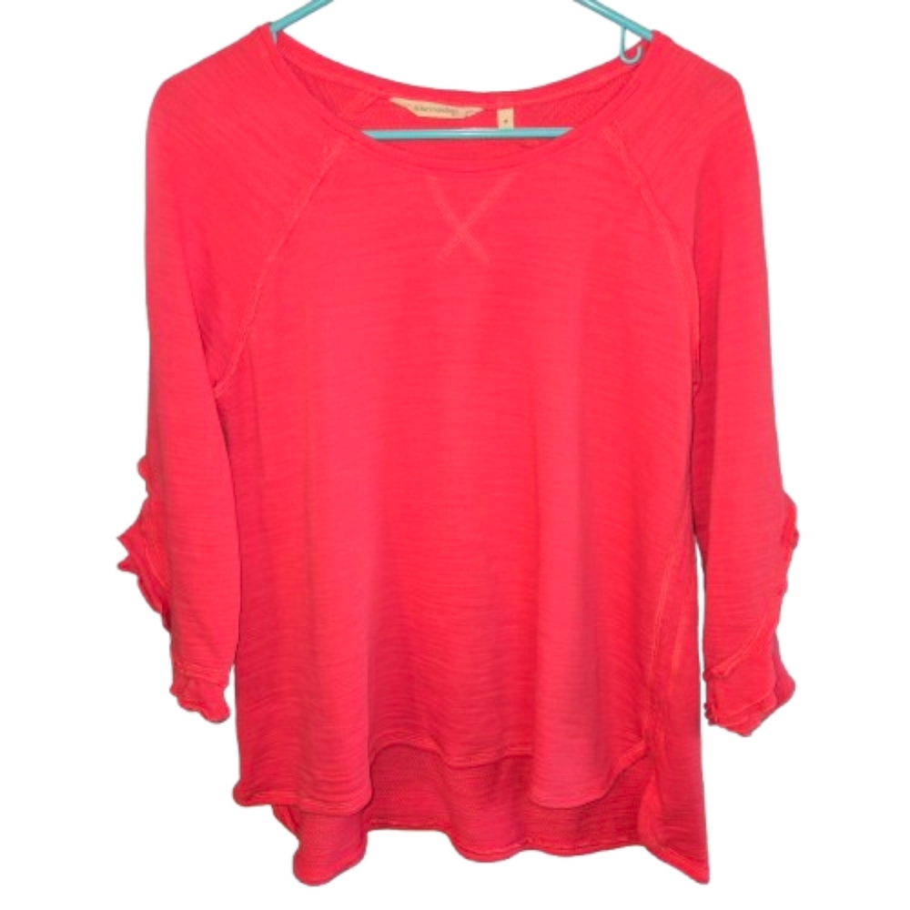 Soft Surroundings Ruffled Blouse - image 1